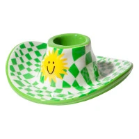 Подсвечник rodeo, cowboy hat, 4 см, зелёный