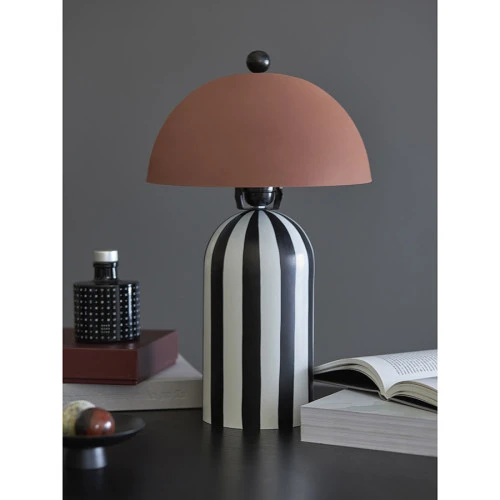 Светильник настольный anniken, D25х38 см, терракотовый