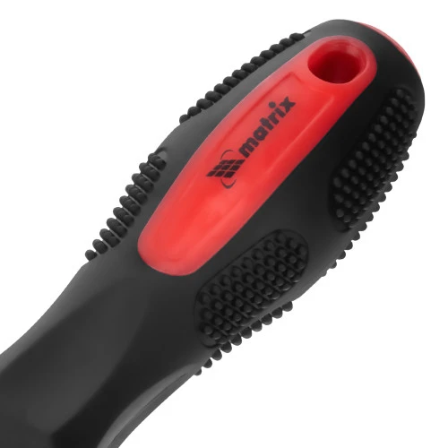 Отвертка комбинированная SL6/PH2 мм, CrV, антискользящая двухкомпонентная рукоятка Matrix