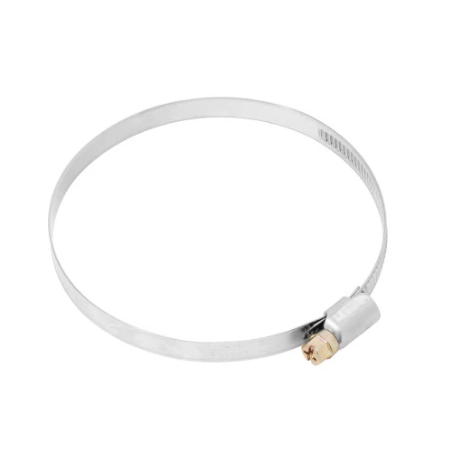 Хомуты нержавеющая сталь, Стандартное болтовое крепление 80-100 мм, 25 штук в упаковке, ширина 9 мм Сибртех