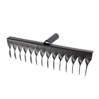 Грабли 14-зубые, 350 мм, с черенком 2с, витые, Сибртех