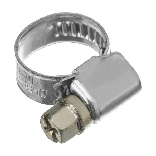 Хомуты металлические, Стандартное болтовое крепление 10-16 мм, 2 шт, ширина 9 мм Сибртех