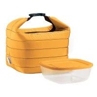 Набор из термосумки и контейнера handy, 1,4 л, оранжевый