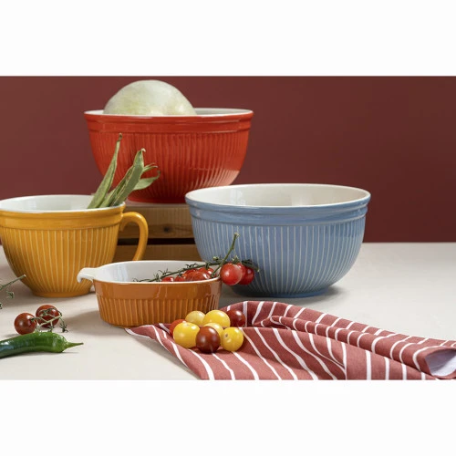 Блюдо для запекания soft ripples, 20х16,5 см, карамельное