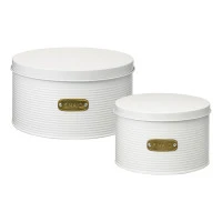Набор банок для хранения сладостей irmel, молочные, 2 шт.