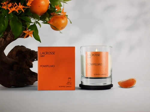 Свеча ароматическая lacrosse, pompelmo, 40 ч