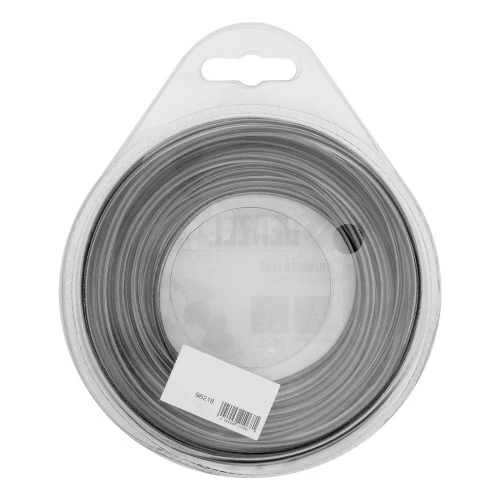 Леска для триммера двухкомпонентная звезда, 2,7мм х 15м, блистер EXTRA CORD Denzel