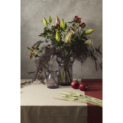 Ваза для цветов flowi, 29 см, фиолетовая