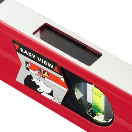 Уровень алюминиевый магнитный, 1200 мм, фрезерованный, 3 глазка (1 зеркальный) усиленный Matrix