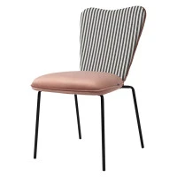 Стул pompadour, велюр, пыльная роза