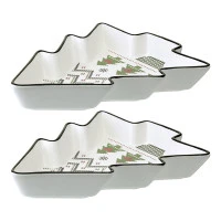 Набор из двух сервировочных тарелок sweet memories из коллекции new year essential