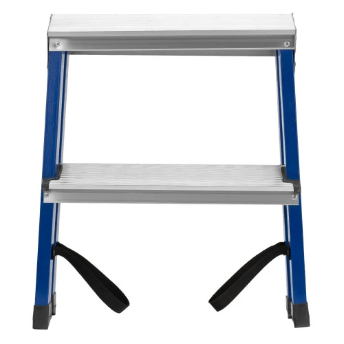 Стремянка двусторонняя 2 ступени, стальная, Сибртех