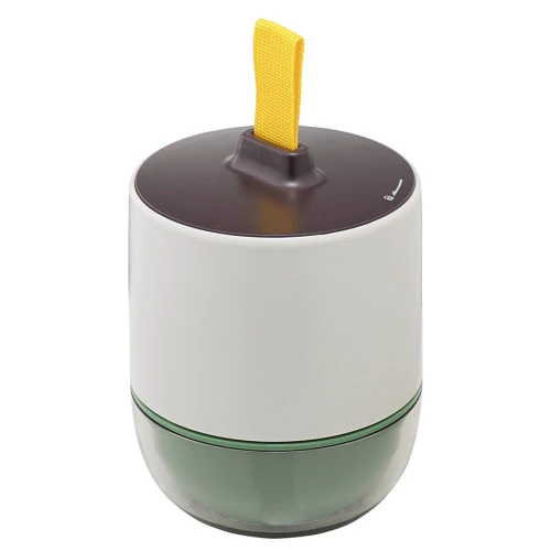 Ланч-бокс meals, 800 мл, светло-серый/зеленый