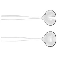 Набор столовых приборов для салата dolcevita, перламутровые