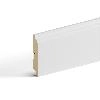 2К Напольный плинтус МДФ Stella 100B Белый 2000x100x16 (4шт.упак.)