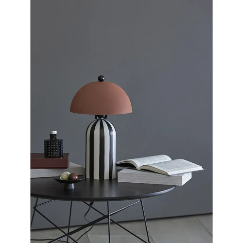 Светильник настольный anniken, D25х38 см, терракотовый