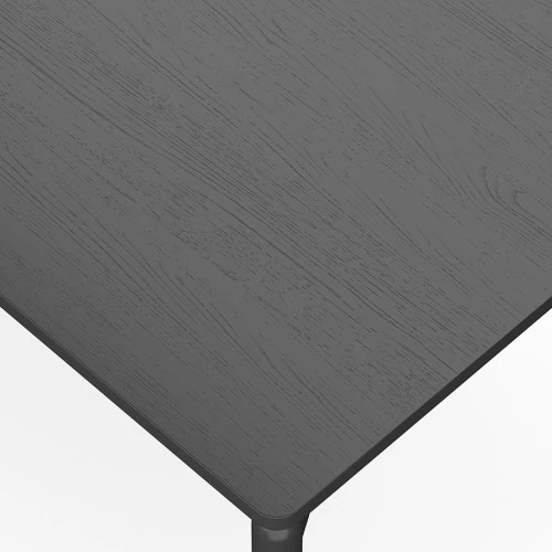 Стол обеденный saga, 75х150 см, темно-серый