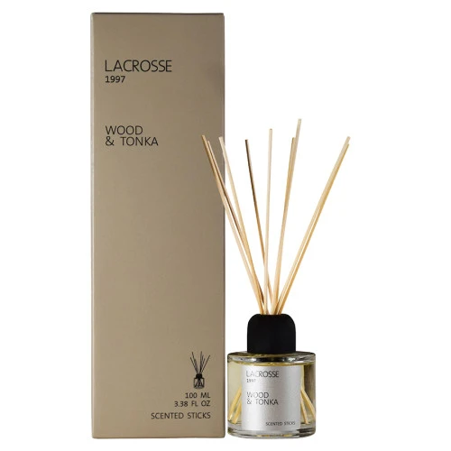 Диффузор ароматический lacrosse, wood&tonka, 100 мл