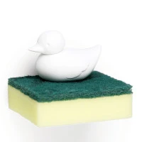 Держатель для губки duck, белый