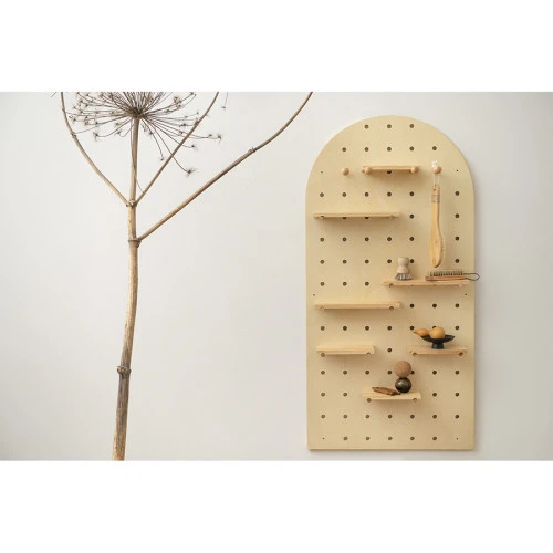 Пегборд shely, 60х120 см, светлое дерево