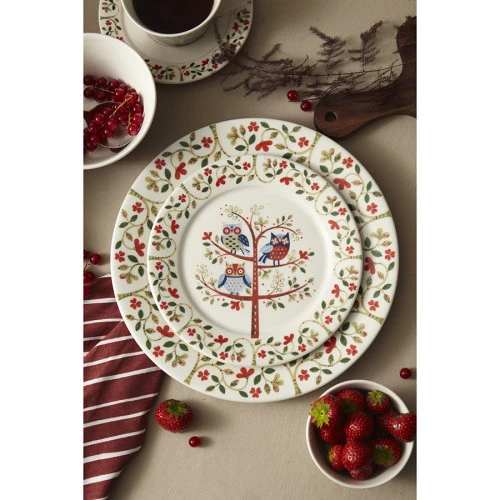 Тарелка owl из коллекции birds of paradise, D28 см