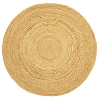 Ковер из джута круглый базовый из коллекции ethnic, 150см