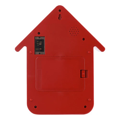 Часы с кукушкой qq, красные