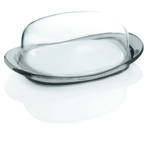 Масленка feeling, 20х7х12 см, серая