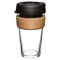 Кружка brew cork l 454 мл black