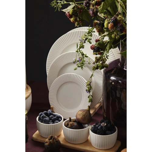 Набор тарелок soft ripples, dual glazing, D21 см, 2 шт.