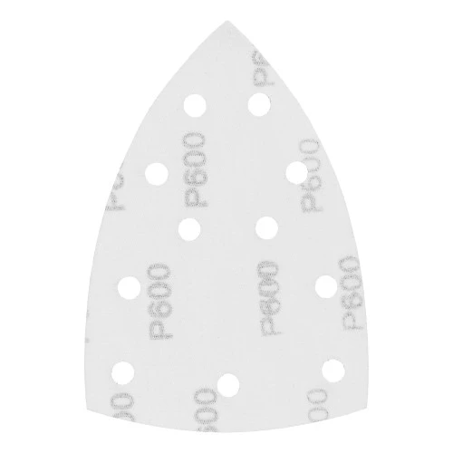 Треугольник абразивный на ворc. подложке под "липучку", перф., P 600, 150х150х100 мм, 5 шт. Denzel