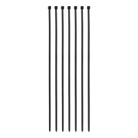 Хомуты, 350 x 4.8 мм, пластиковые, черные, 50 шт Сибртех