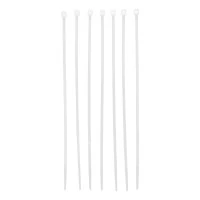 Хомуты, 160 x 2.5 мм, пластиковые, белые, 100 шт Сибртех