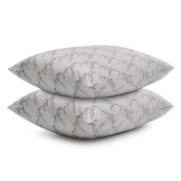 Набор из двух наволочек из сатина с принтом "Соцветие" из коллекции russian north, 50х70 см