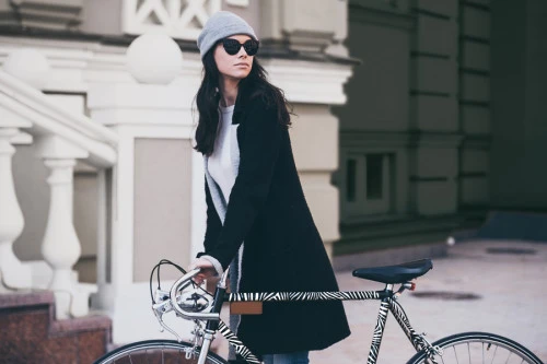 Наклейка на раму велосипеда forest