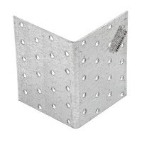 Крепежный уголок равносторонний 2 мм, KUR 80 х 80 х 100 мм Сибртех