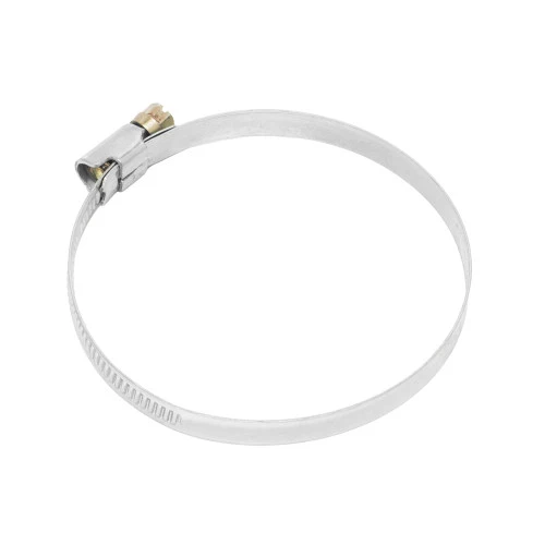 Хомуты металлические, Стандартное болтовое крепление 70-90 мм, 25 штук в упаковке, ширина 9 мм Сибртех