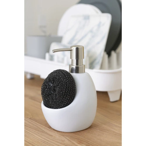 Диспенсер для мыла lystad, 460 мл, белый