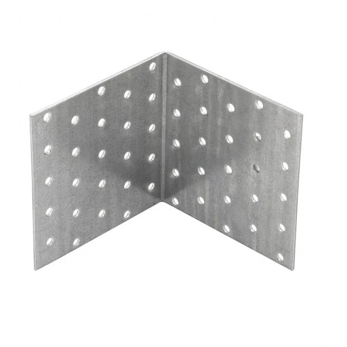 Крепежный уголок равносторонний 2 мм, KUR 100 х 100 х 100 мм Сибртех