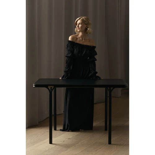 Стол обеденный ror, 85х120 см, черный