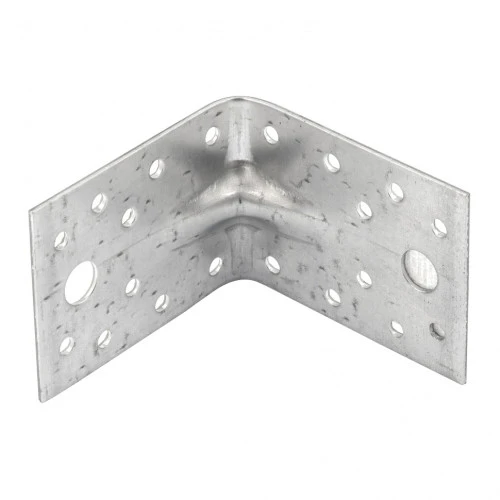 Крепежный уголок усиленный 1.7 мм, KUU 70 x 70 x 55 мм Сибртех