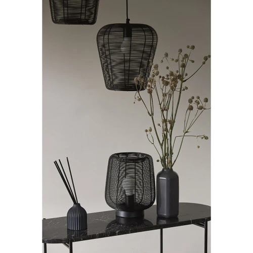 Лампа настольная vinger, D22х26 см, черная