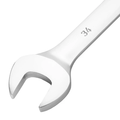 Ключ комбинированный 34мм, никелированный Сибртех