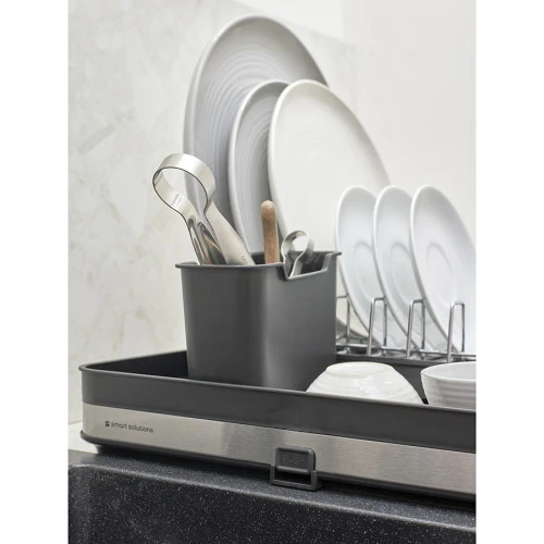 Сушилка для посуды atle раздвижная большая, черная