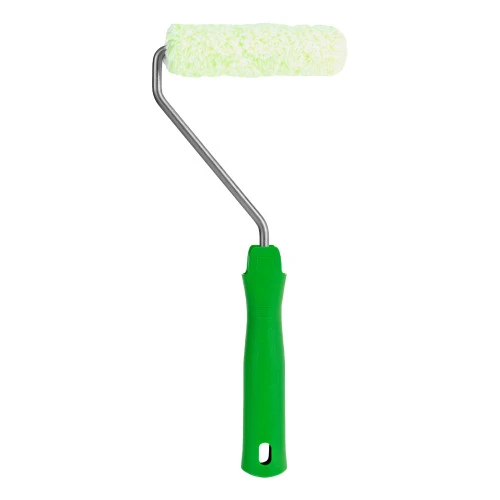 Мини-валик в сборе "Работы с древесиной", 110 мм, ворс 12 мм, D 16 мм, D ручки 6 мм, микроволокно Сибртех