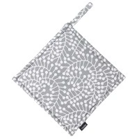 Прихватка серого цвета с принтом Спелая Смородина из коллекции scandinavian touch, 22х22 см