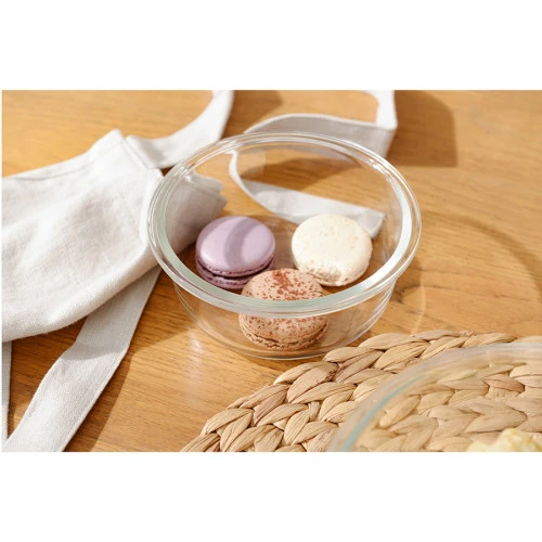 Контейнер для запекания и хранения eco store с крышкой из бамбука, 650 мл