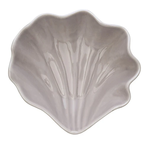 Набор из 2 салатников cockle серого цвета из коллекции sea treasures, 360 мл