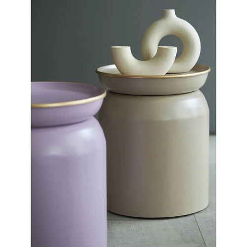 Столик журнальный ingvild, D38 см, бежевый