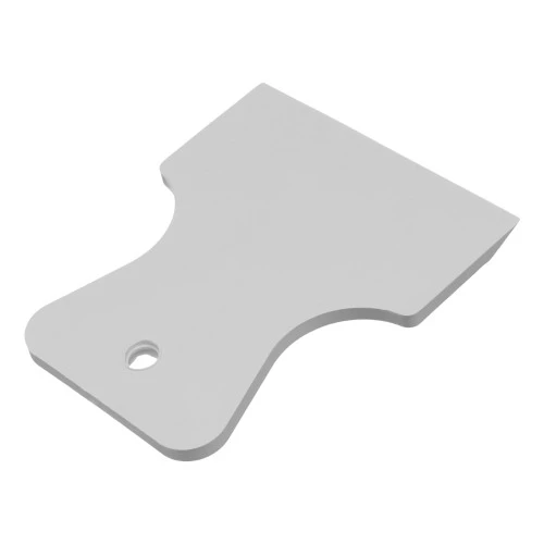 Набор шпателей 40-60-80 мм, белая резина, 3 шт Сибртех